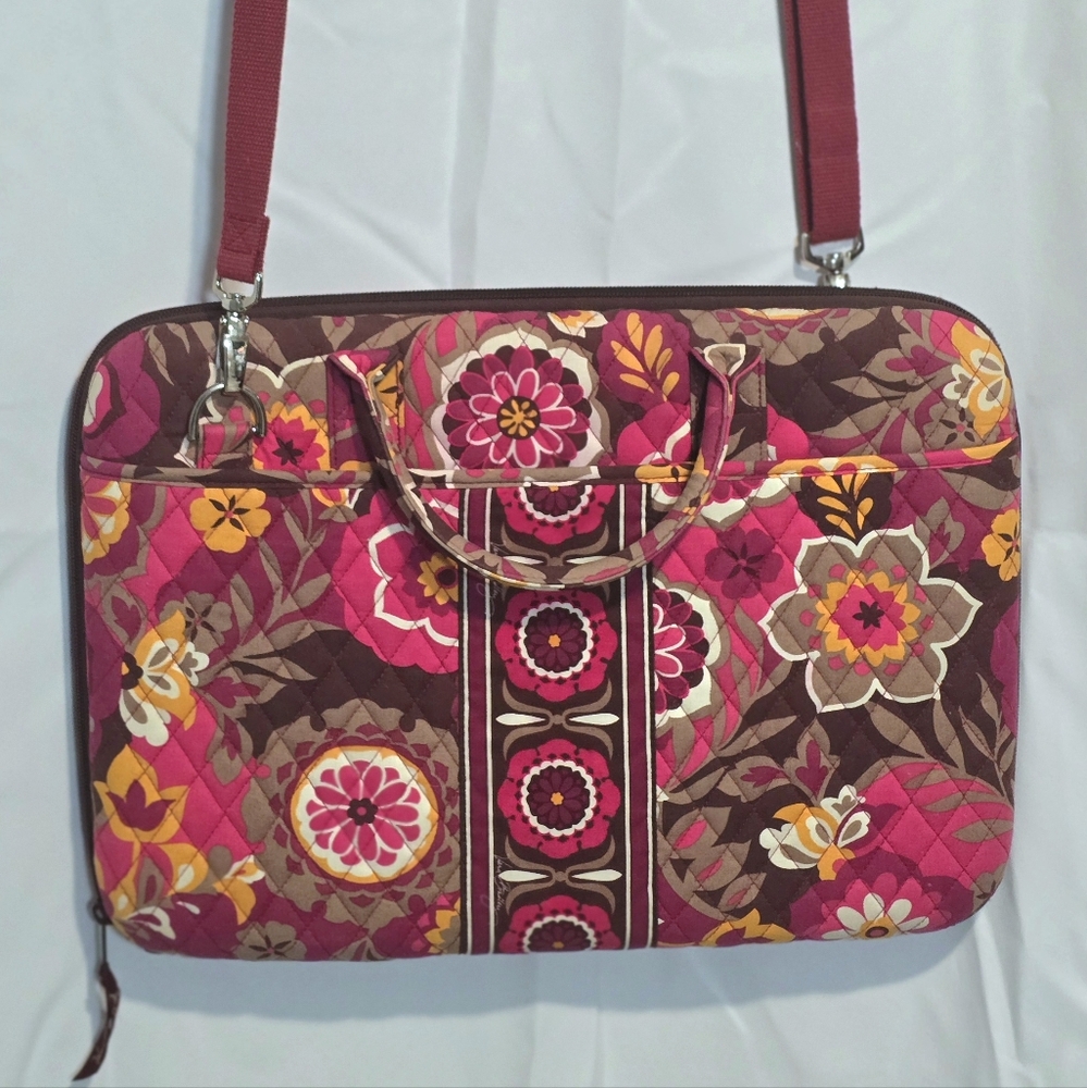 Vera Bradley Floral Laptop Bag